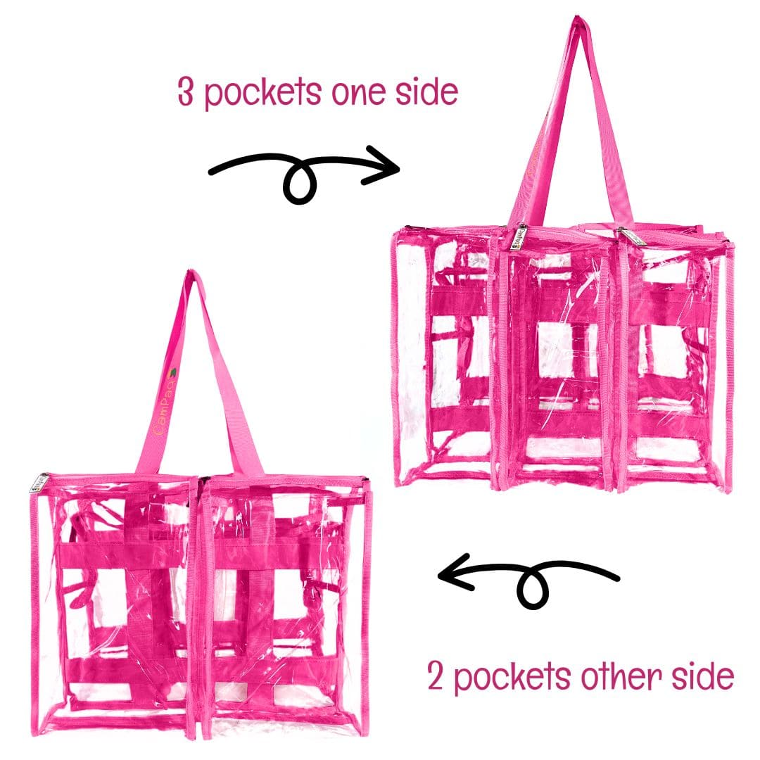 CamPaq Medium Camping Bag - Hot Pink